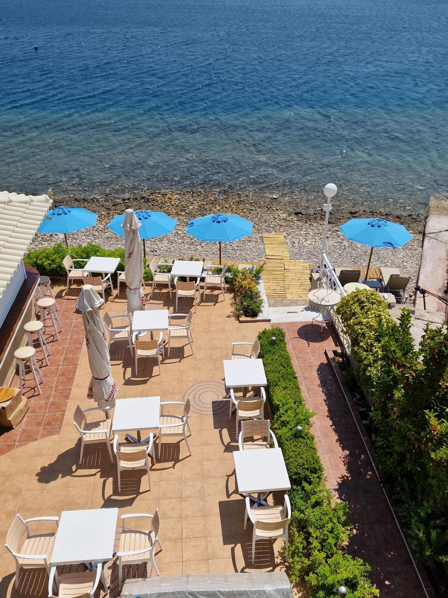 Aparthotel Porto Xronia à Khrónia Extérieur photo