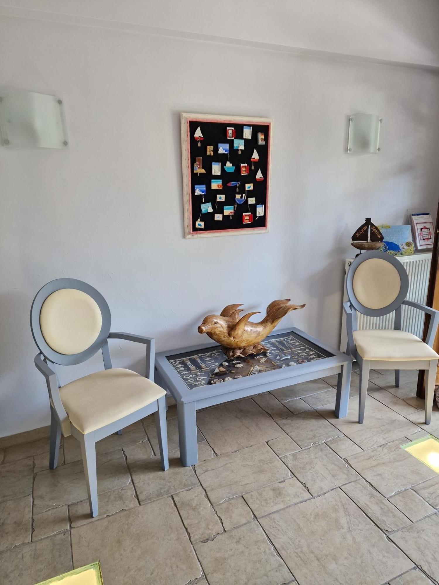 Aparthotel Porto Xronia à Khrónia Extérieur photo